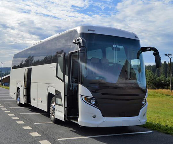 charter bus exterior