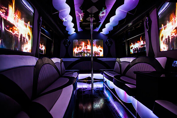 one of our shreveport party buses